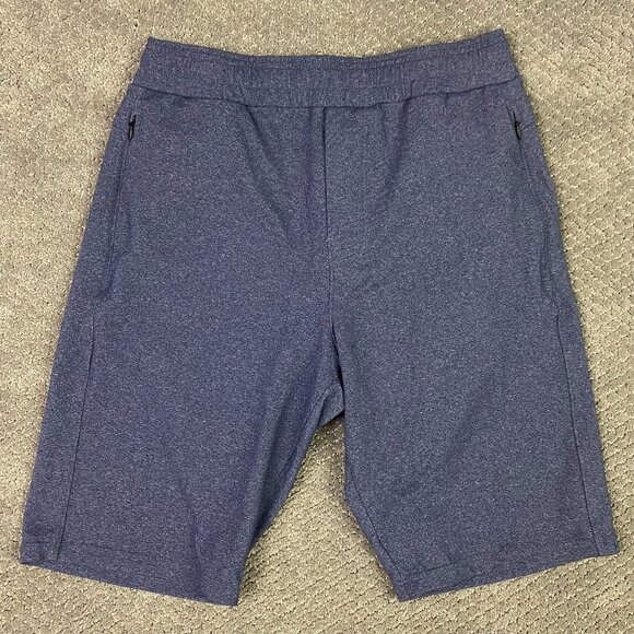 Public Rec Shorts Men's 32T Blue Heather All Day Every Day Gym Running 32 Tall T - Picture 2 of 15